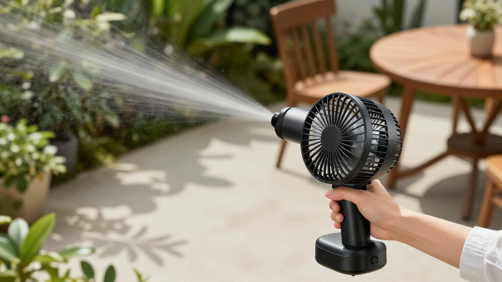 best cordless misting fans