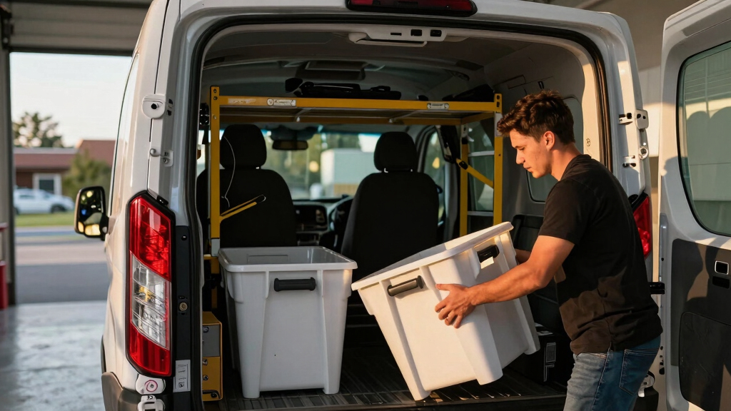 Ford Transit cargo management solutions