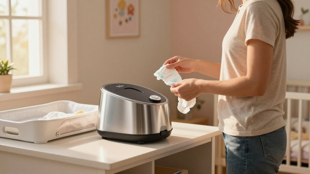 premium baby diaper pail systems
