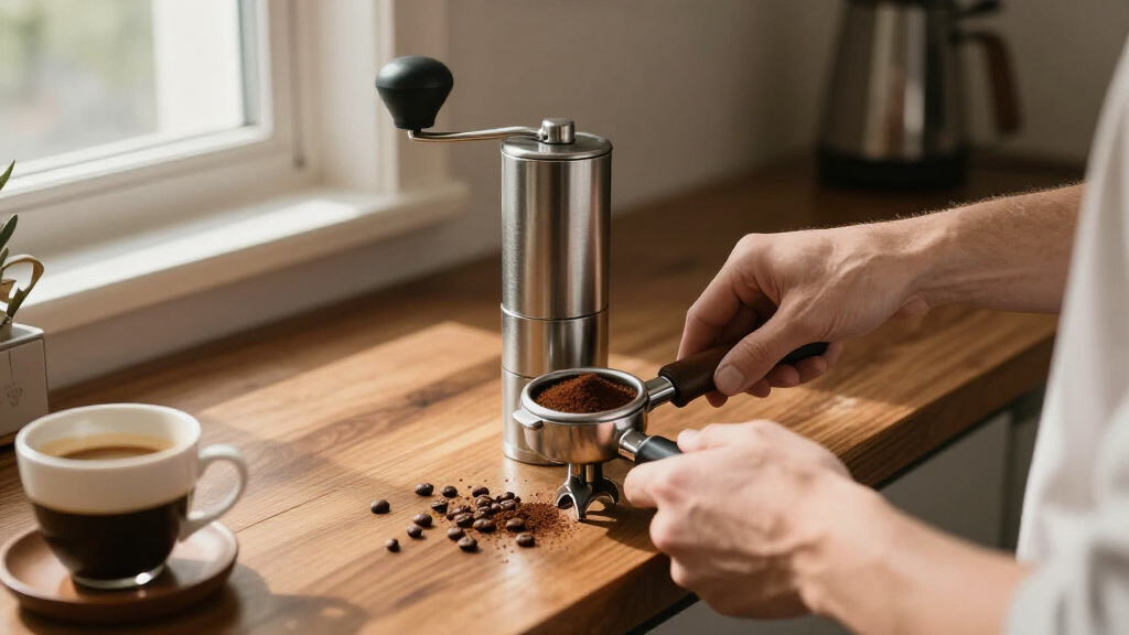 espresso grinders with low retention