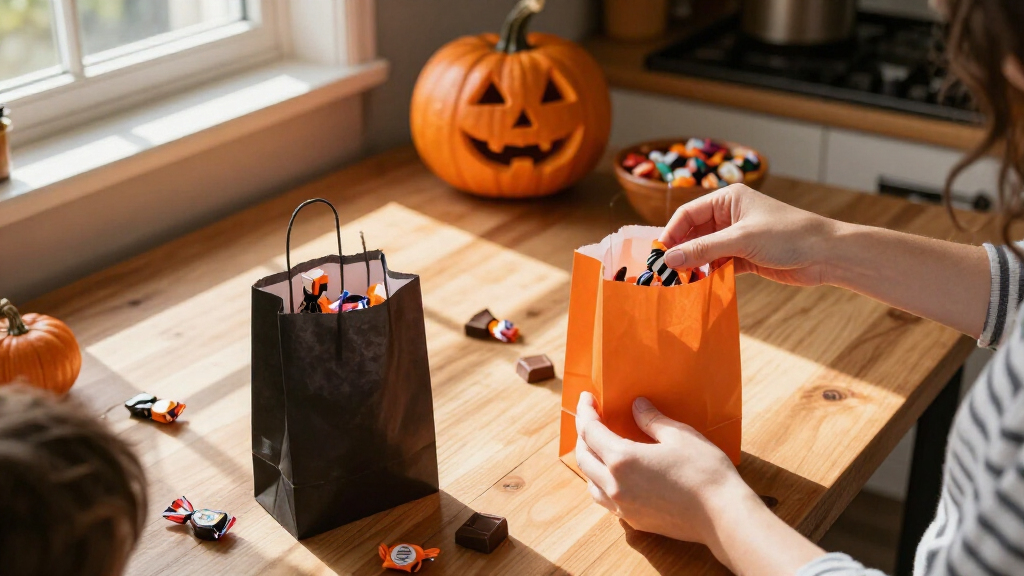 Halloween treat bags for candy