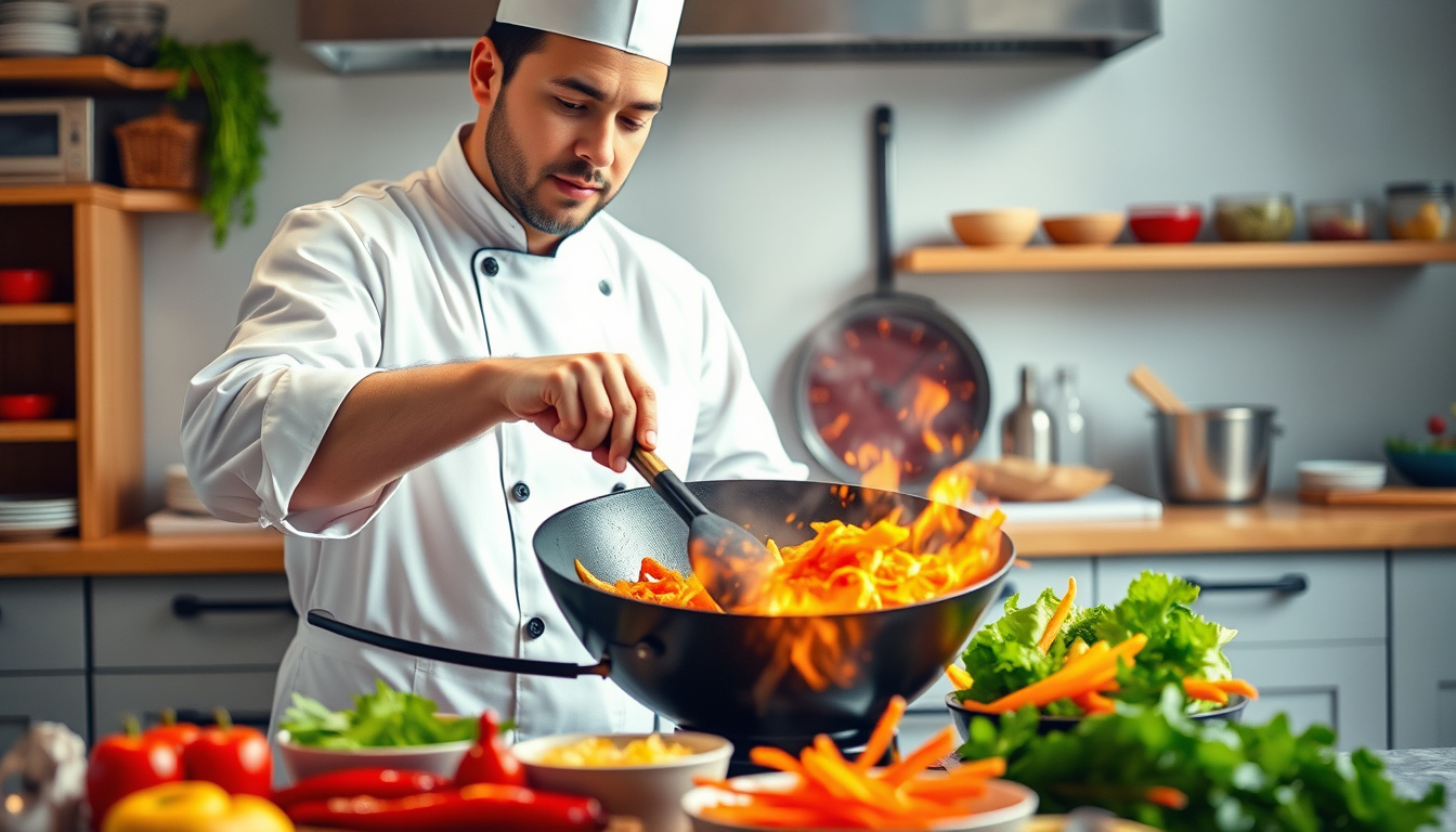 Mastering the Art of Stir-Frying: Shake Your Wok to Perfectly Tumble Ingredients for Flavorful Dishes