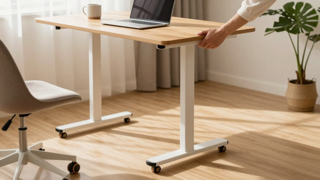 best standing desk caster wheels