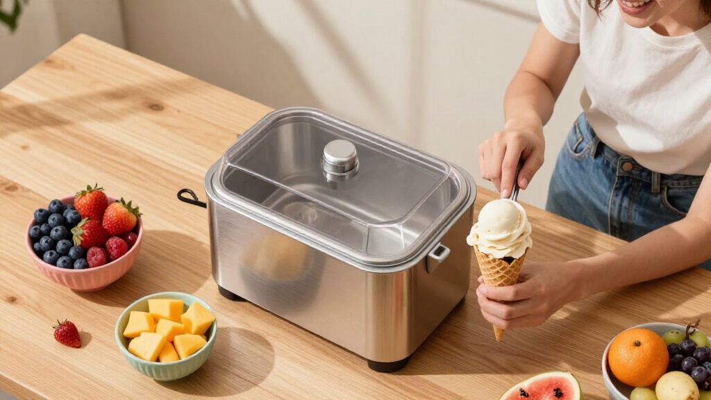 commercial hard ice cream maker for startup shop
