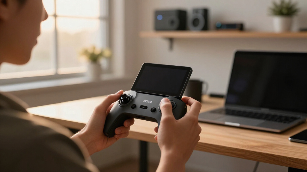best smart drone controller with screen for home offices