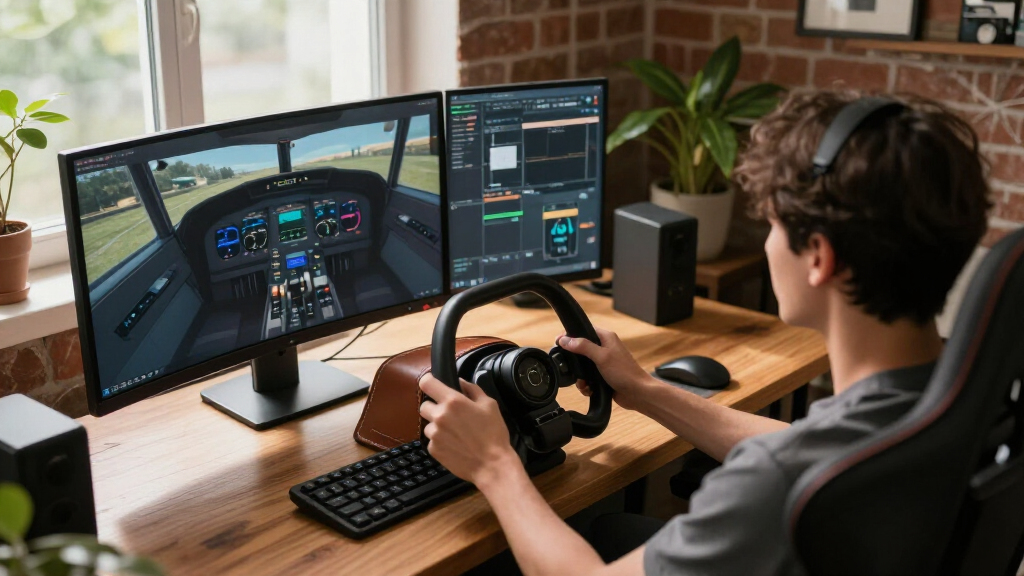best flight sim yoke setups