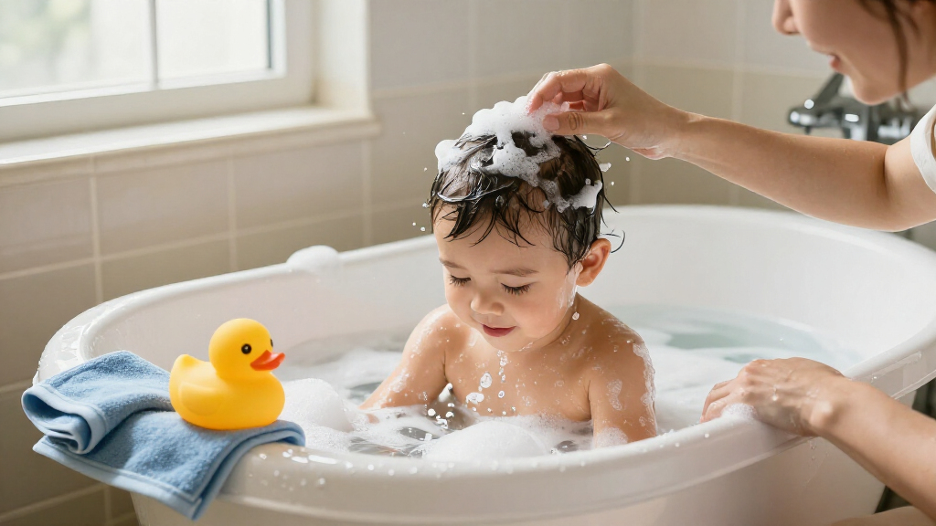 kids bubble bath