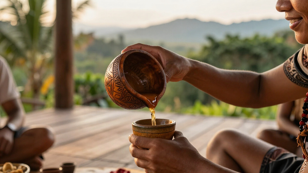 ceremonial kava serving bowl
