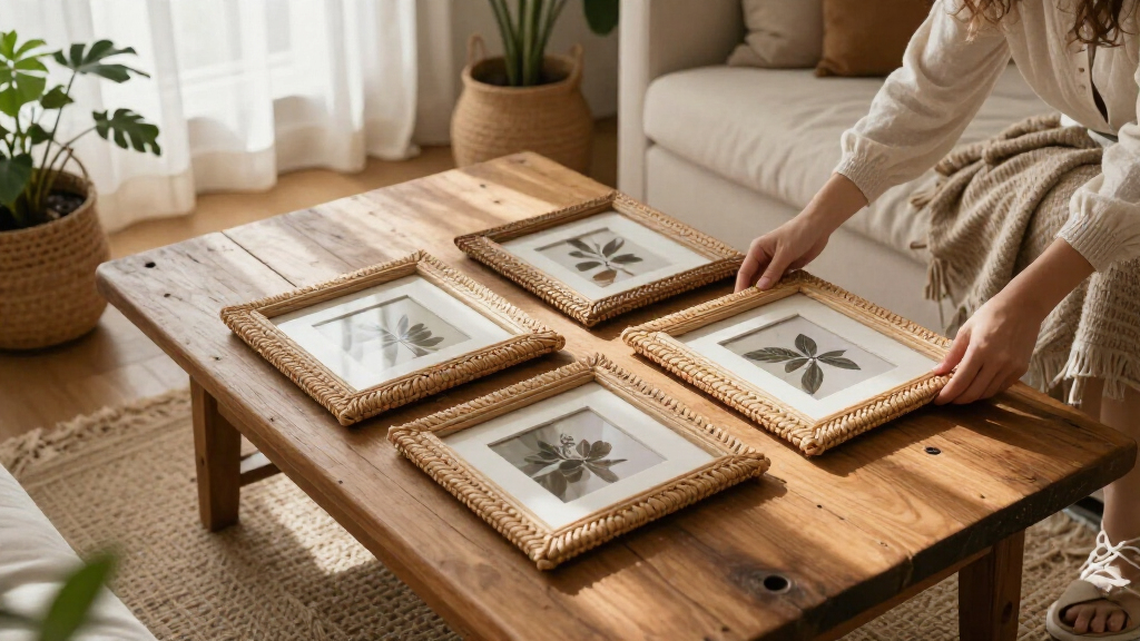 boho picture frames