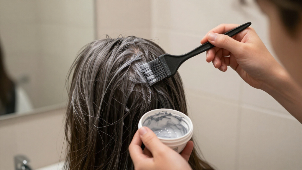 way to cover gray hair