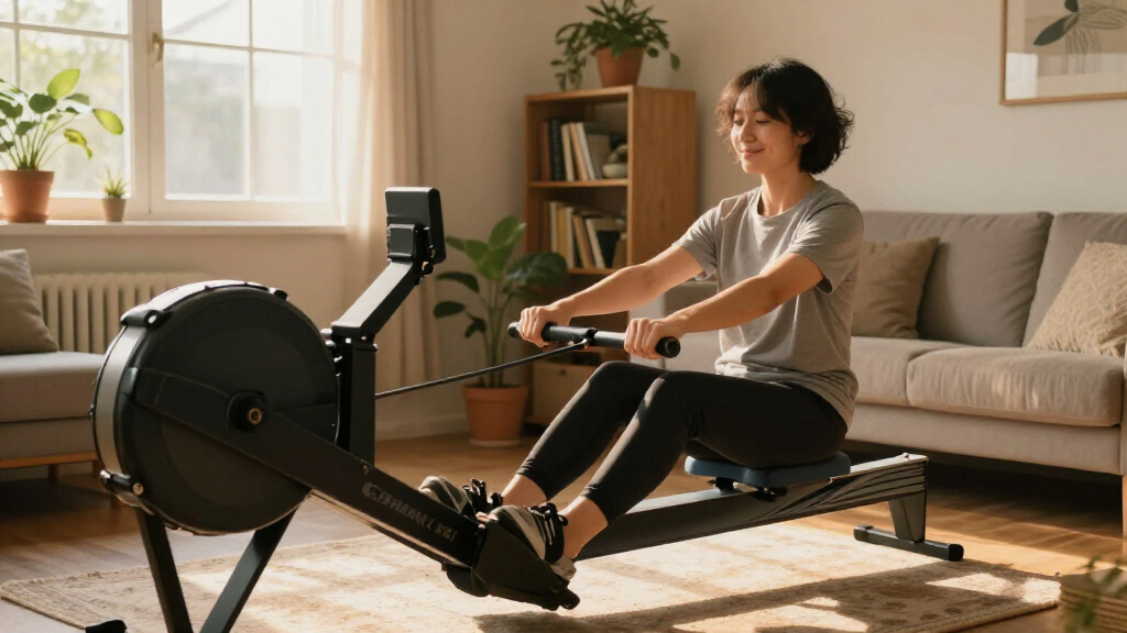 rowing machine for compact apartments
