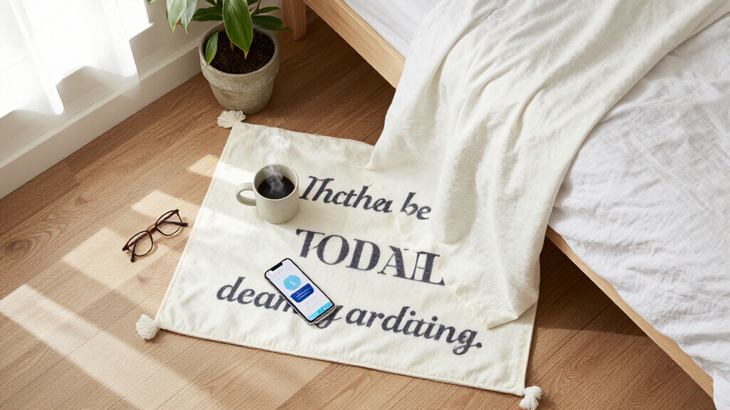 motivational quote tapestry blankets
