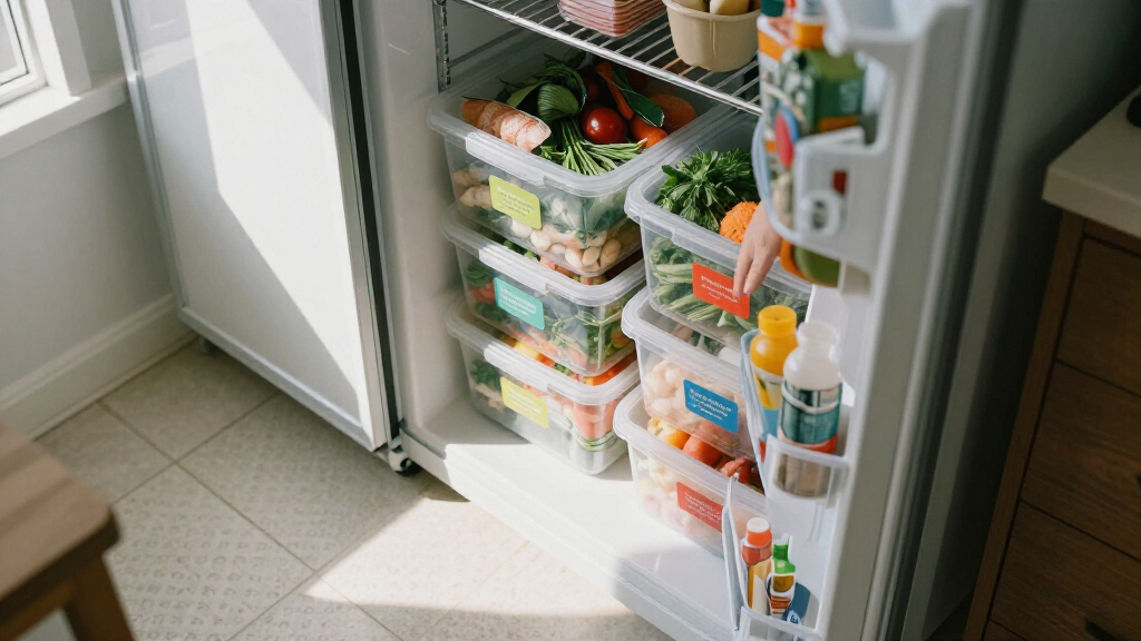 best freezer storage organizers
