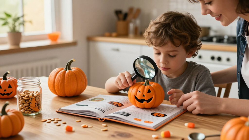 Halloween science trivia books