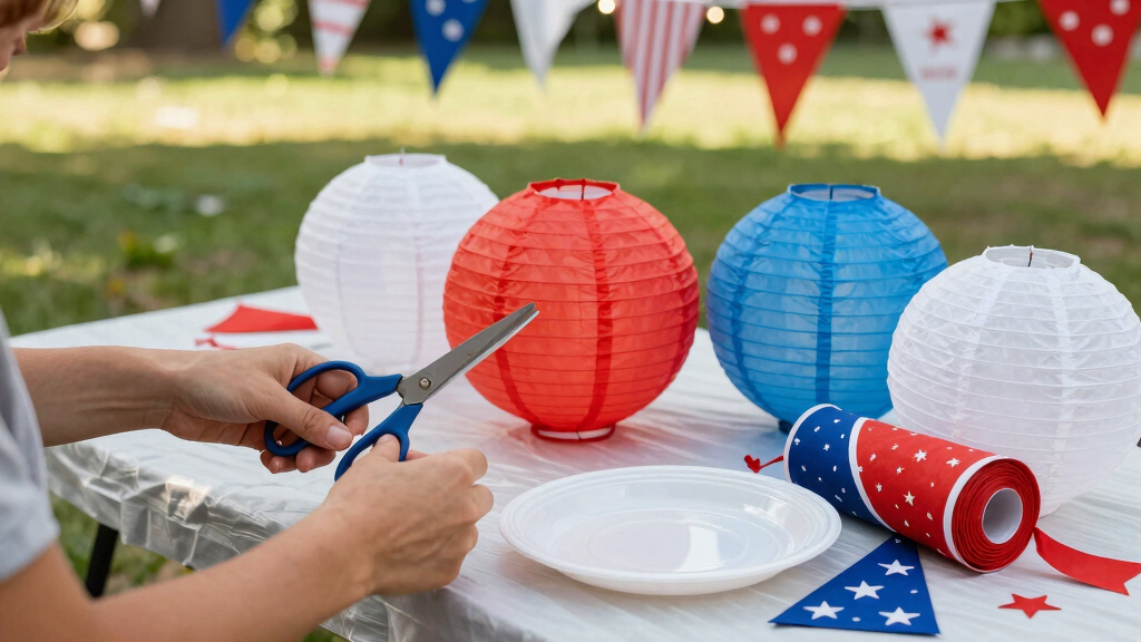 patriotic outdoor party supplies
