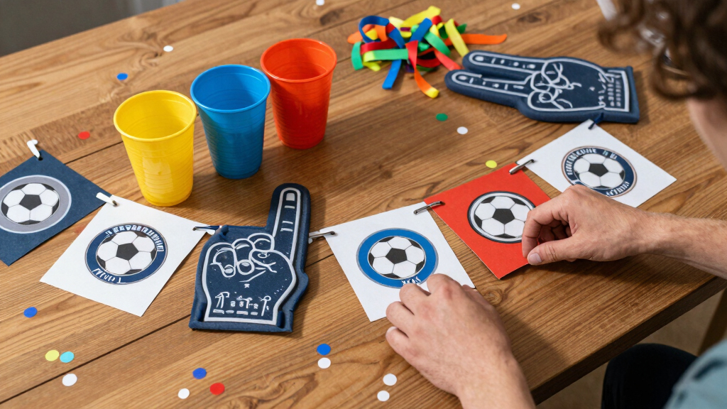 soccer fan party supplies