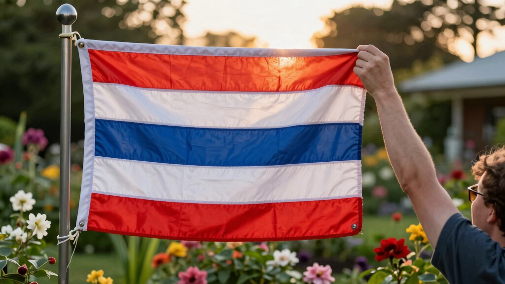 patriotic garden flags