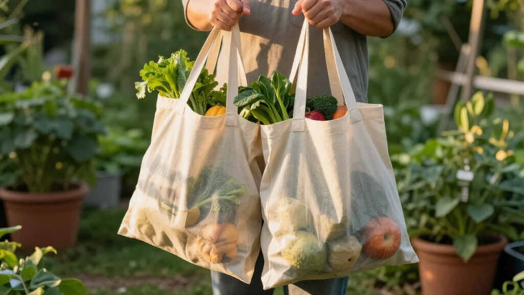 reusable grocery bags