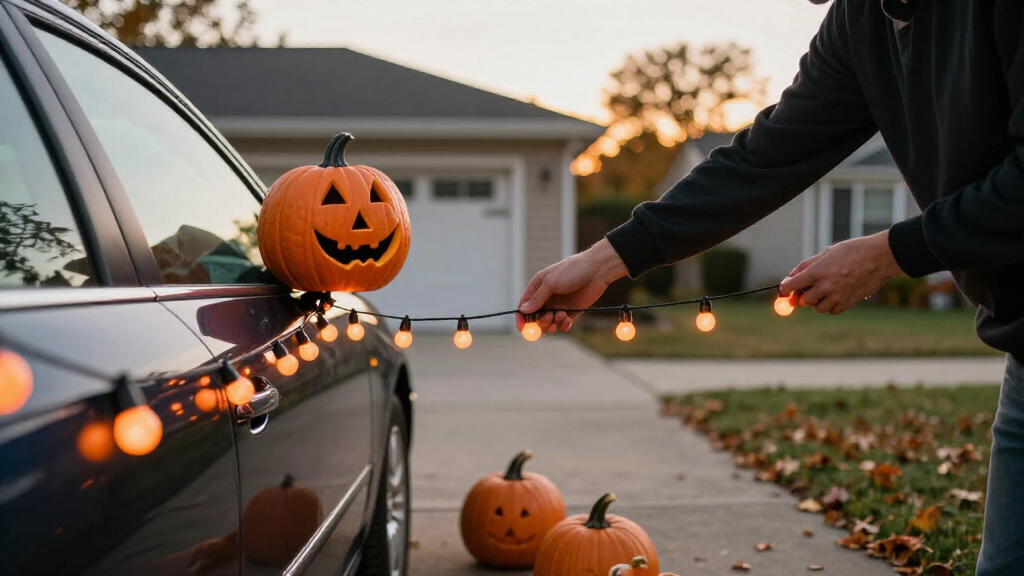 car Halloween decorations