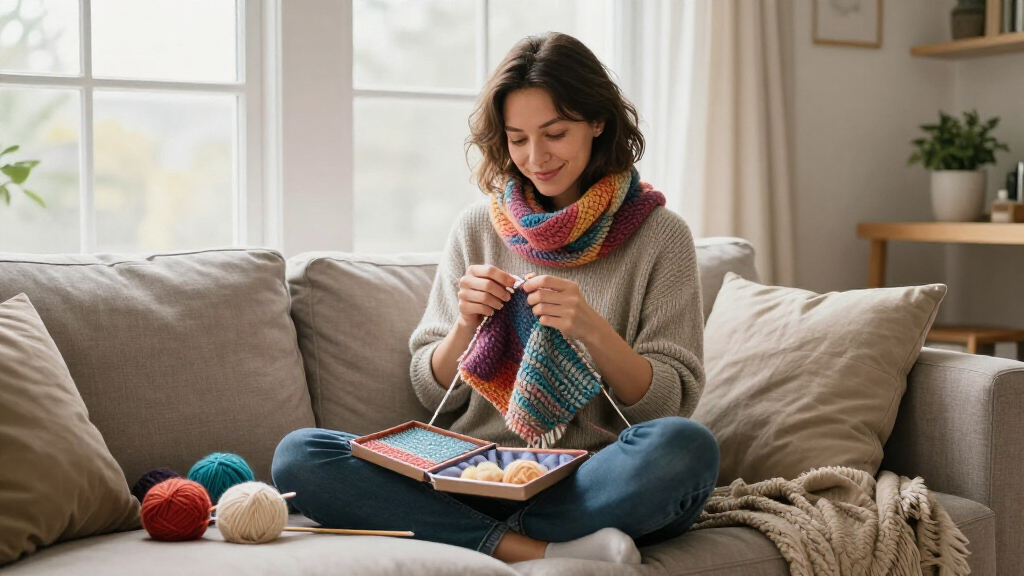 knitting kits for adults