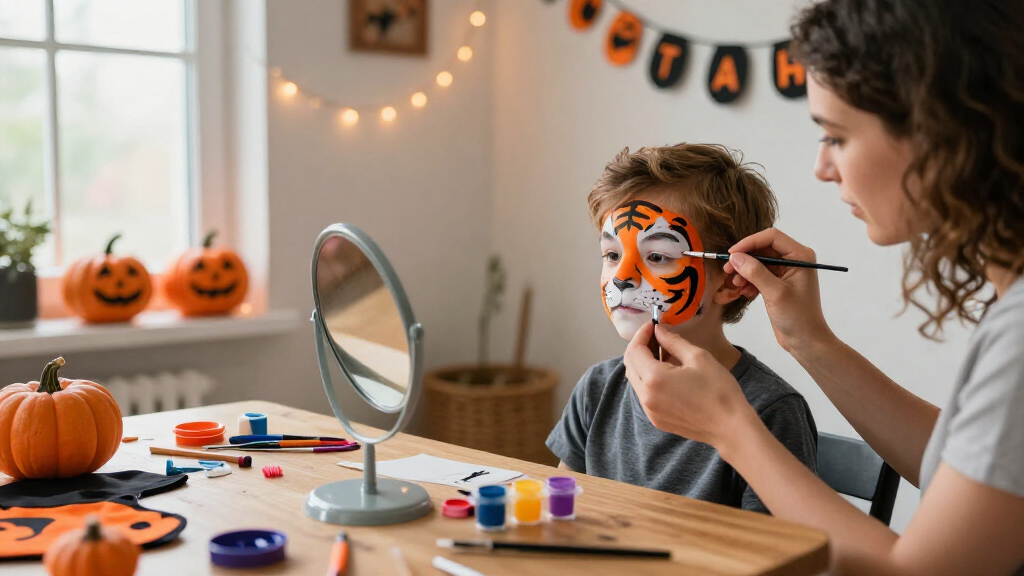 Halloween face painting kits