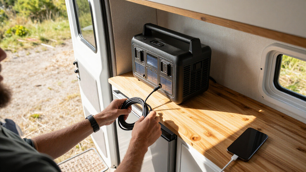 solar generator for vanlife