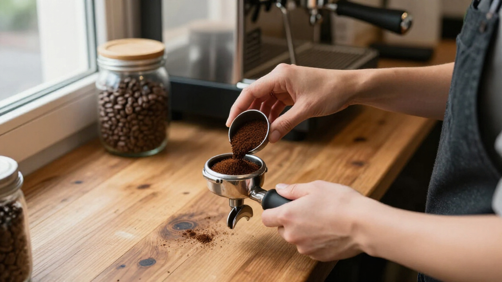 ground espresso for espresso machine