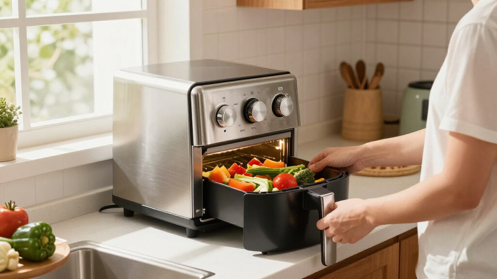 air fryer toaster oven for family