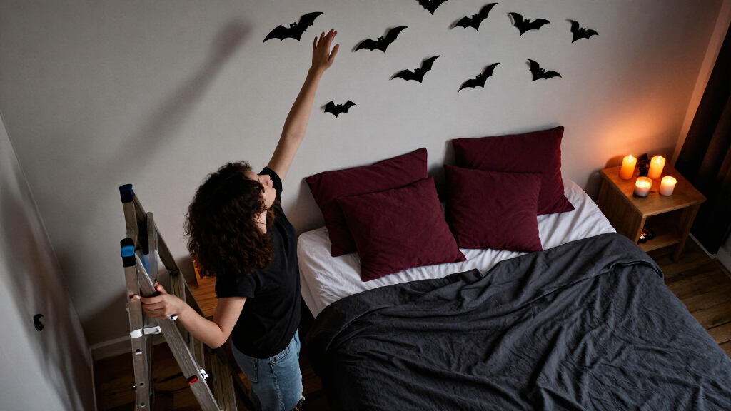 spooky bedroom decor for couples
