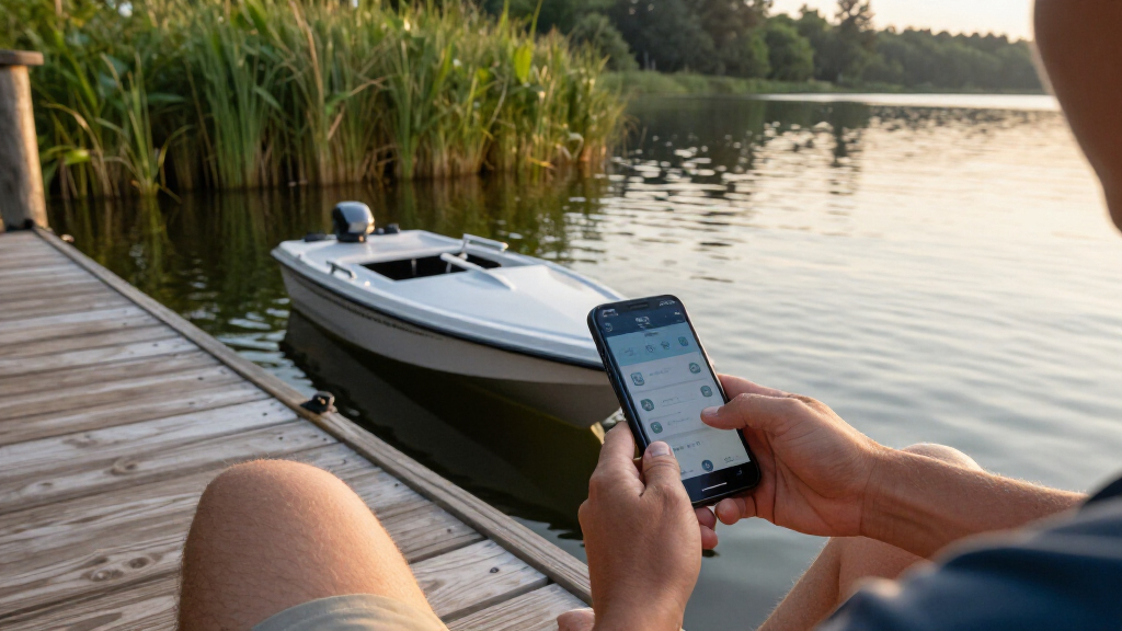 smart bait boats with app control