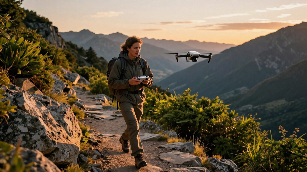 outdoor adventure drone