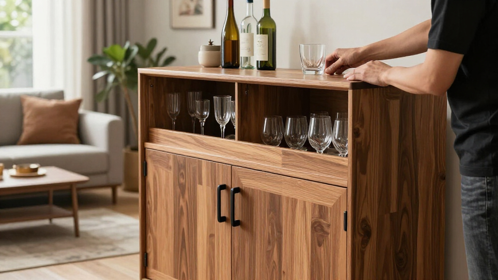 best bar cabinets for living rooms