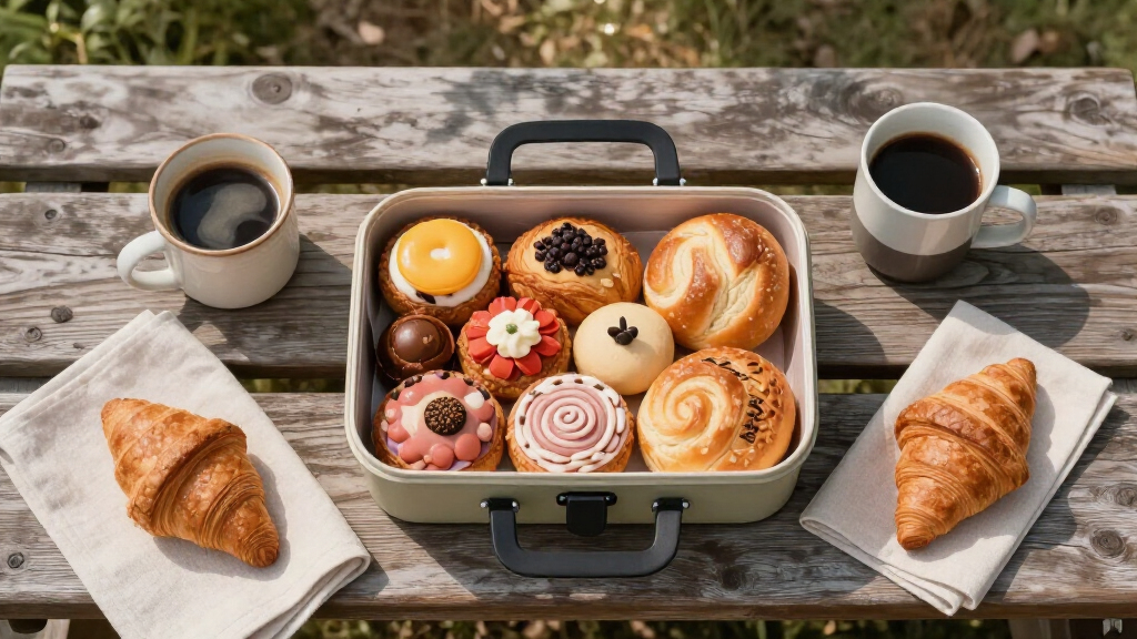 bakery-themed lunchbox accessories