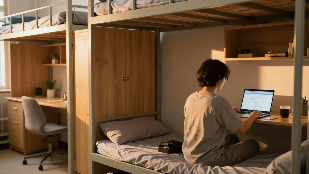 multi-functional dorm room furniture