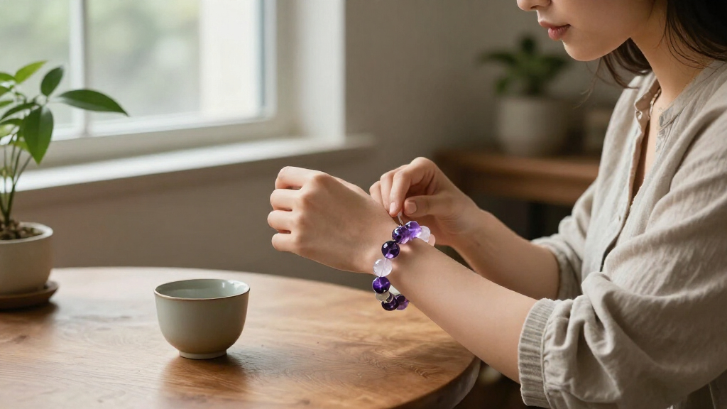 crystal healing bracelets