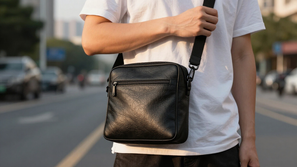 crossbody bags with rfid pocket