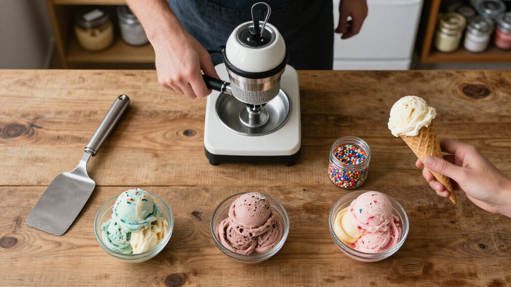 professional ice cream maker for business