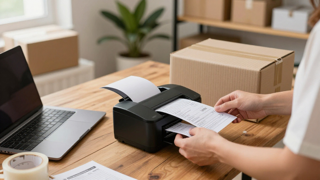 thermal shipping label printers