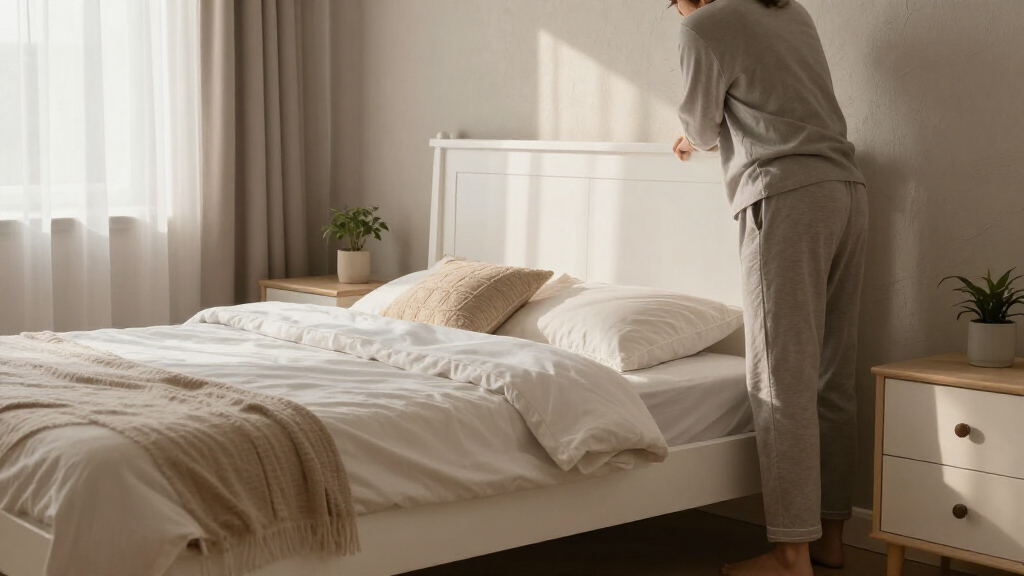 wingback bed frame