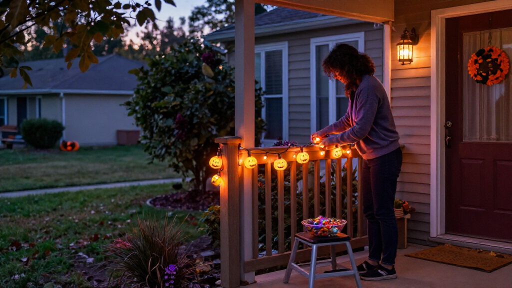 Halloween string lights