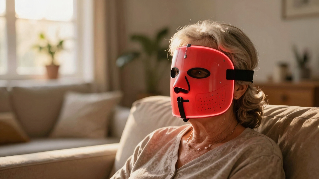 red light therapy mask