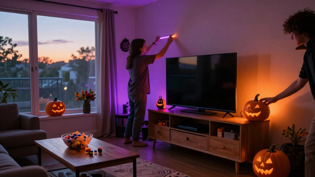 Halloween smart light strips