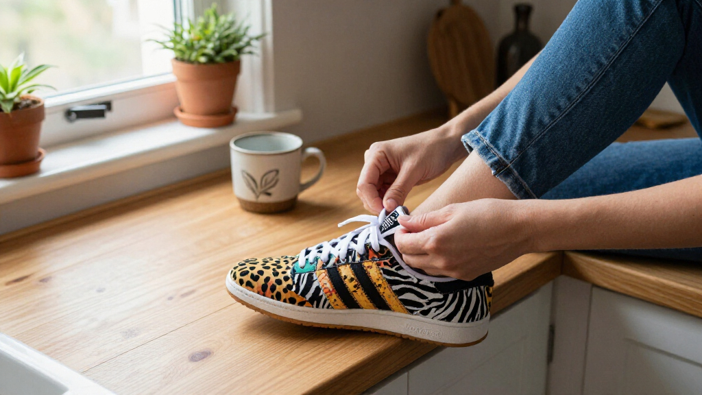 best animal print Adidas sneakers