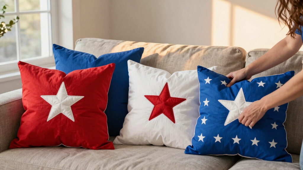 patriotic throw pillow covers