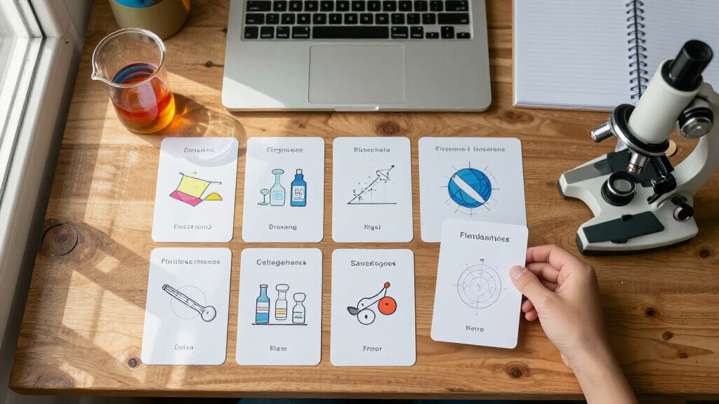 science reference flashcards
