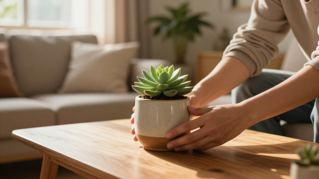 artificial potted plants