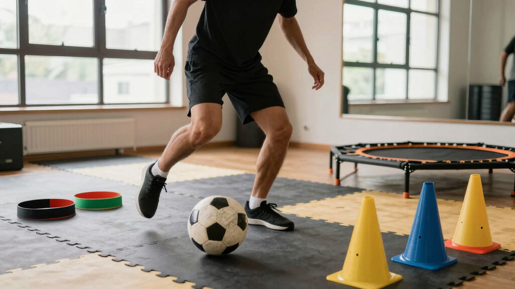 home gym equipment for soccer training
