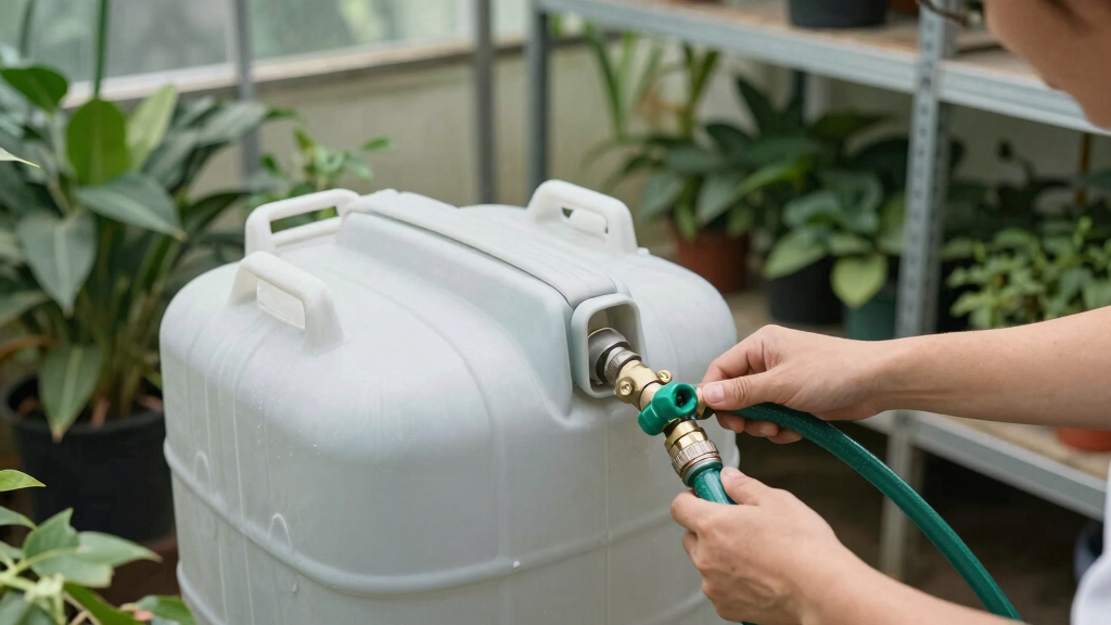 best water tanks for greenhouse irrigation