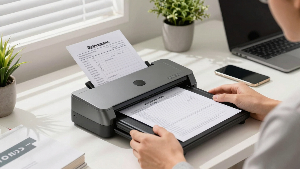 best production document scanner for retirement account statements