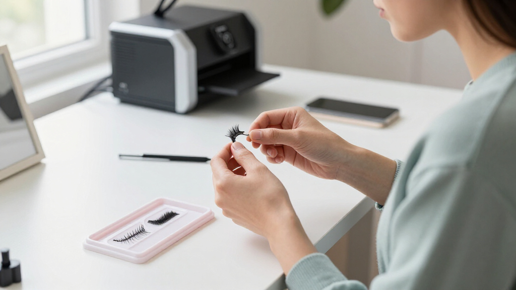 best DIY 3D-printed lash extensions